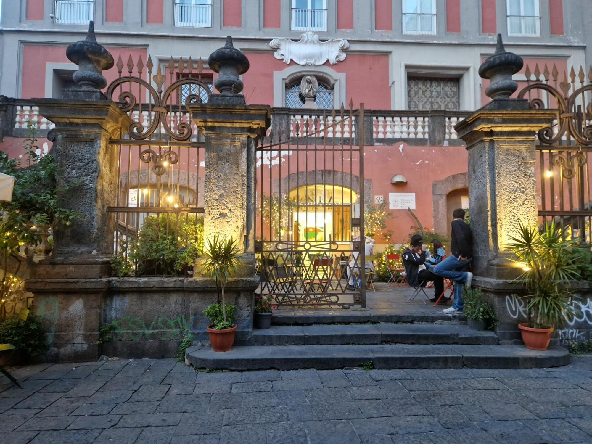 Scalinatella Villa Neapel Exteriör bild